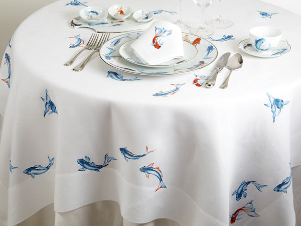 Introducing Collections of Hand Painted Limoges and Coordinated Linens